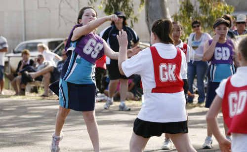 Emerald’s junior netballers in the thick of the action during one of the club’s final carnivals to be held at Morton Park in Emerald. Emerald’s junior netballers in the thick of the action during one of the club’s final carnivals to be held at Morton Park in Emerald.